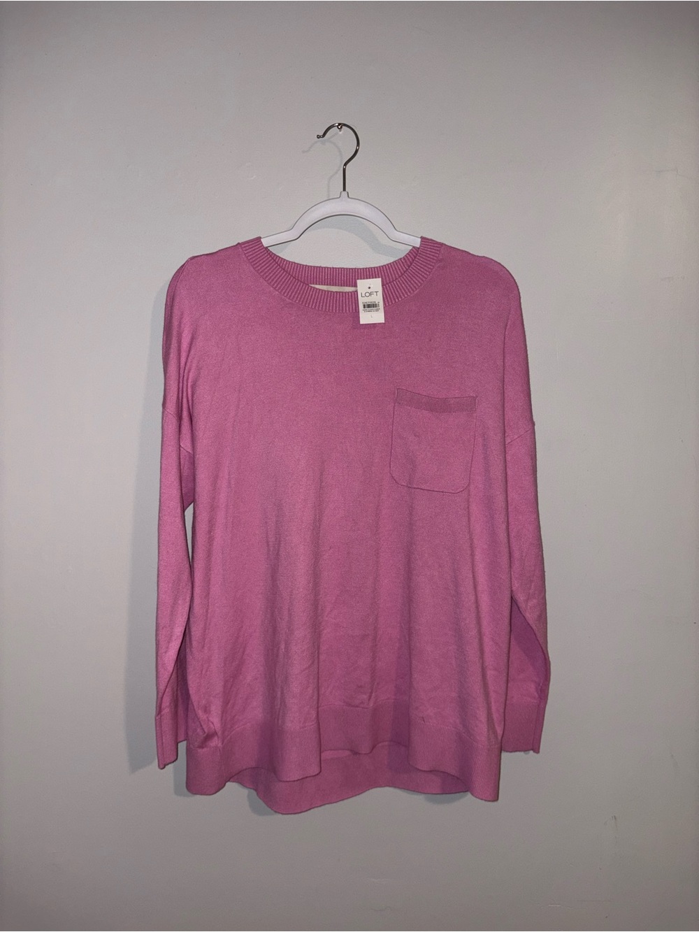 Loft | Pink Longsleeve (NWT)